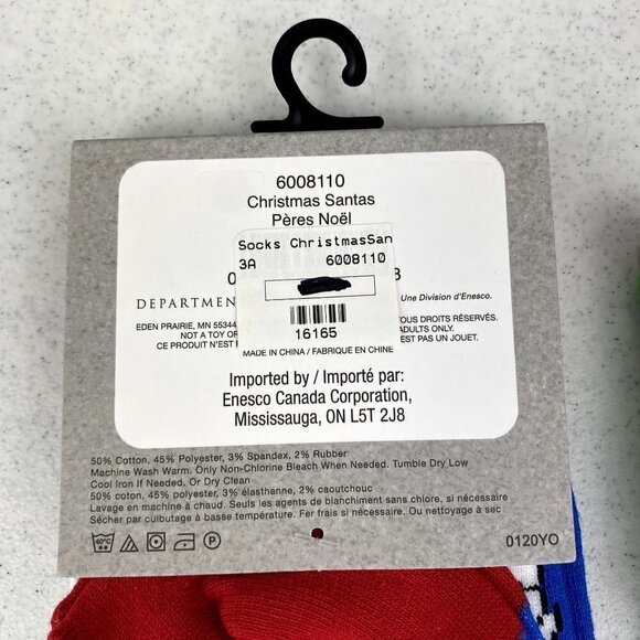 Izzy and Oliver Santa Sock Bundle NWT - Picture 5 of 7
